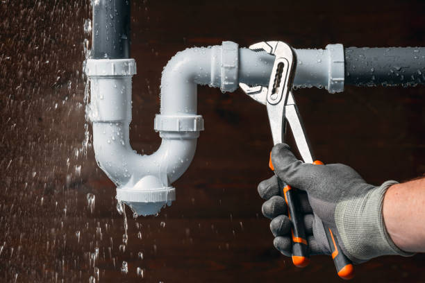 Professional Water Line Repair technician working in Pascoag, RI